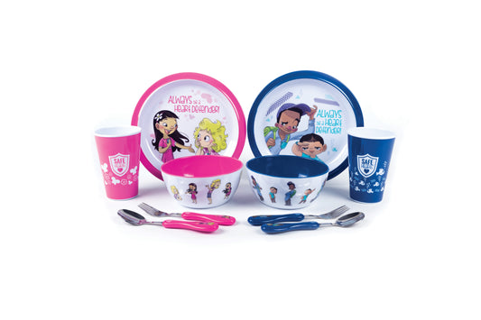 S.A.F.E. Hearts Dish Set