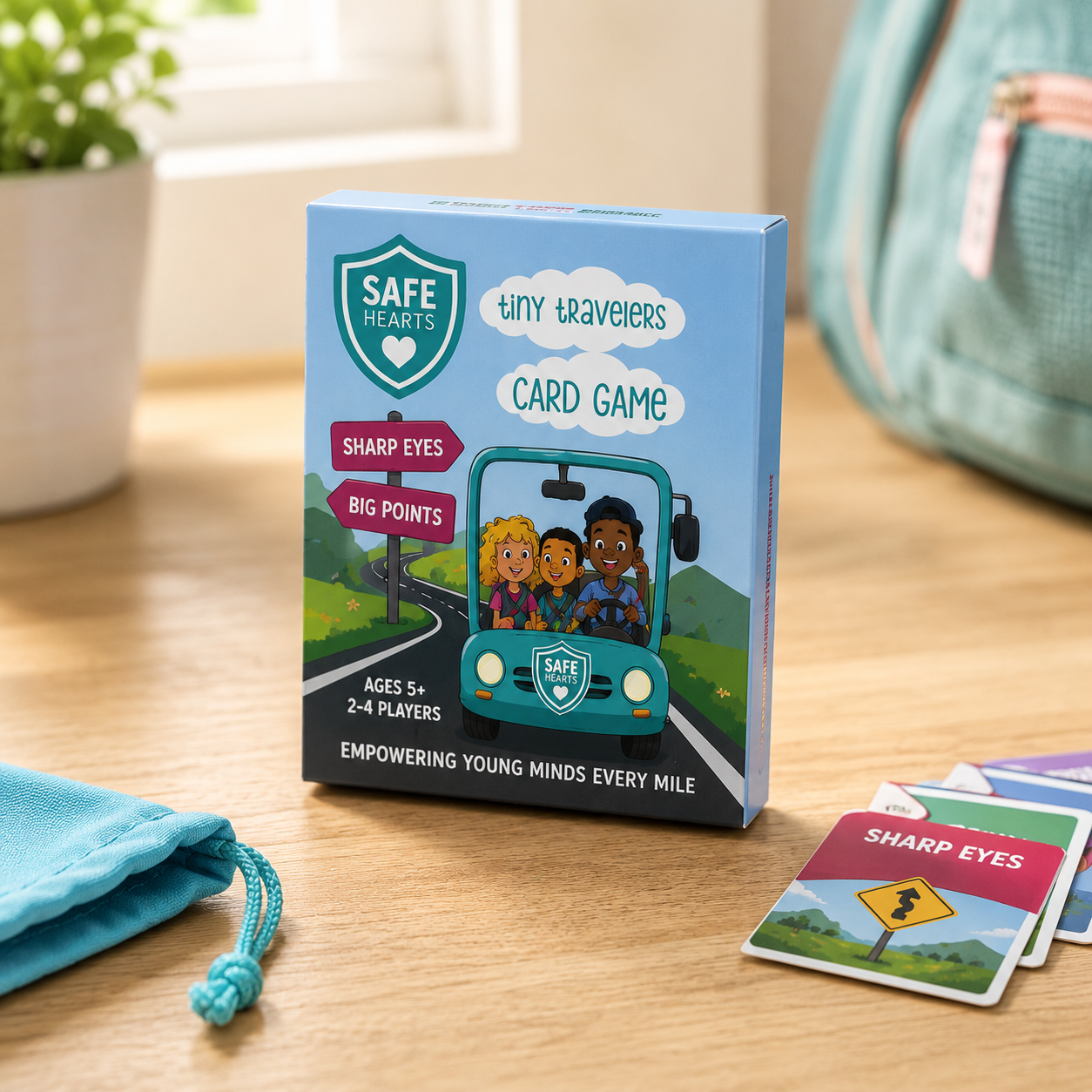 S.A.F.E. Hearts Tiny Travelers Card Game