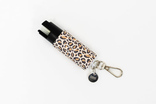 Turn and Burn Keychain Pepper Spray with UV Dye
