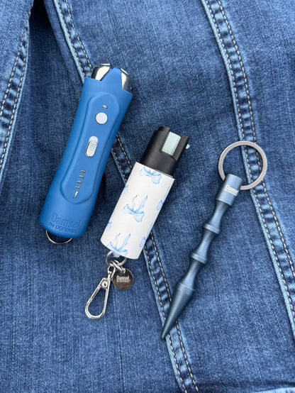 Denim Bow Safety Set