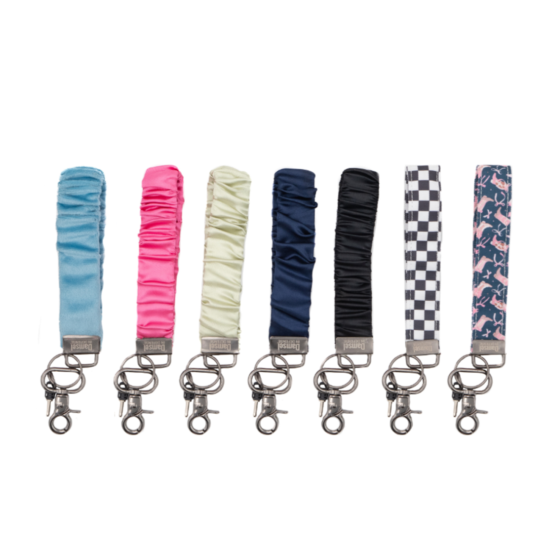 Scrunch Key Disable Pin Wristlet